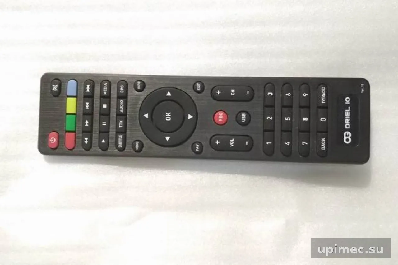 ПДУ для DVB-T2 ресивера Oriel ver 10