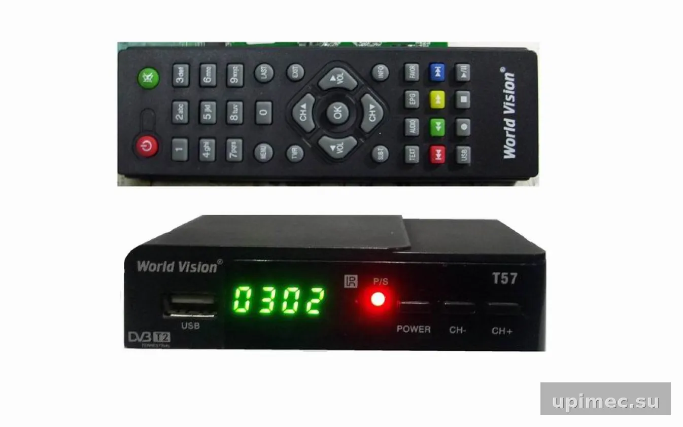 Прошивка для DVB-T2 ресивера World Vision T 57