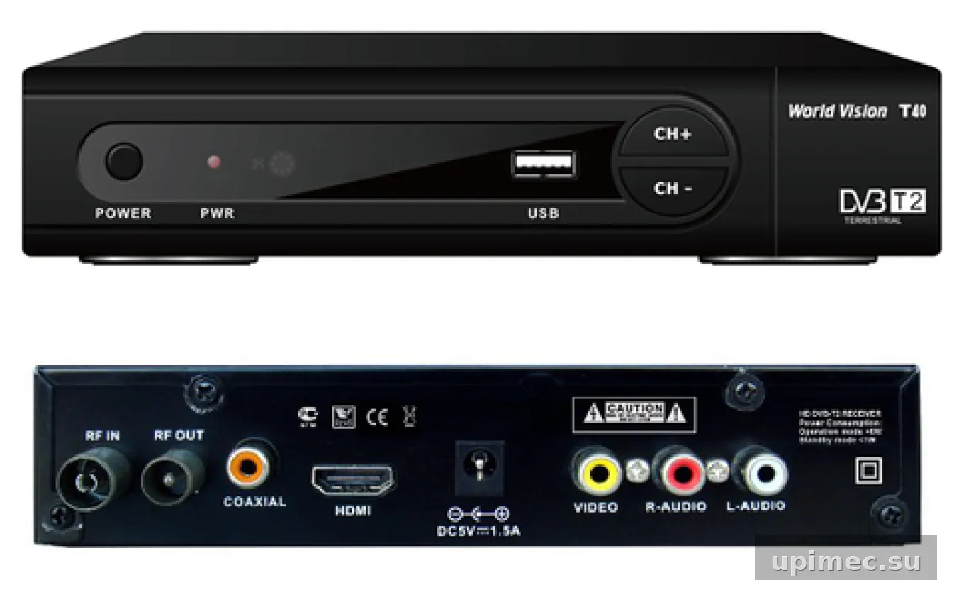 Прошивка для DVB-T2 ресивера World Vision T40