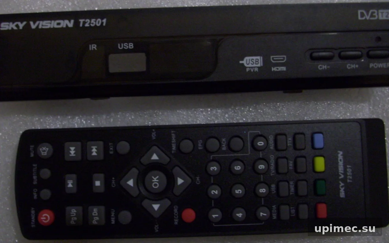 Прошивка для DVB-T2 ресивера Sky Vision T 2501