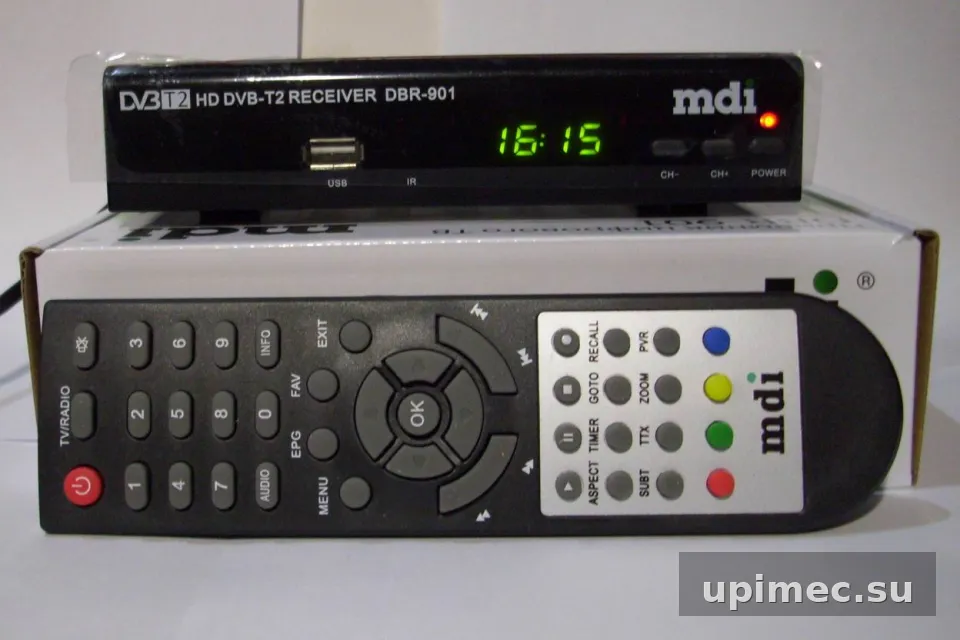 Прошивка для DVB-T2 ресивера MDI DBR-901 