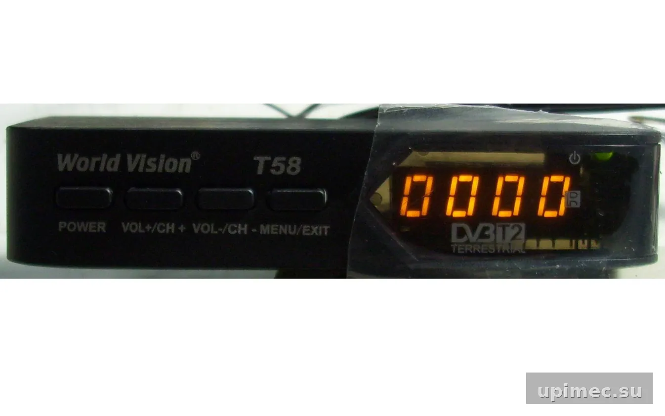 Прошивка для DVB-t2 ресивера World Vision T58