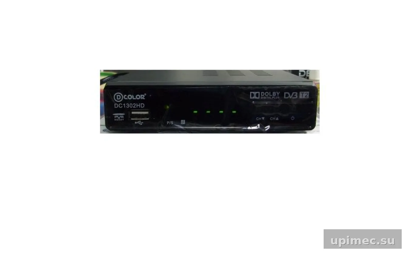 Прошивка для DVB-T2 ресивера D'Color DC1302HD