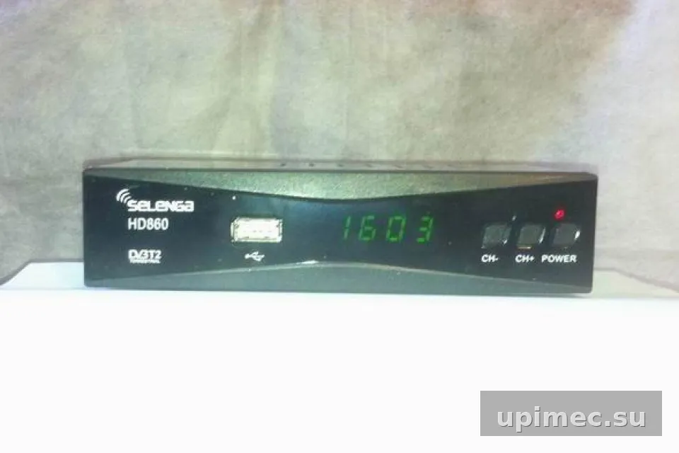 Прошивка для DVB-T2 ресивера Selenga HD 860