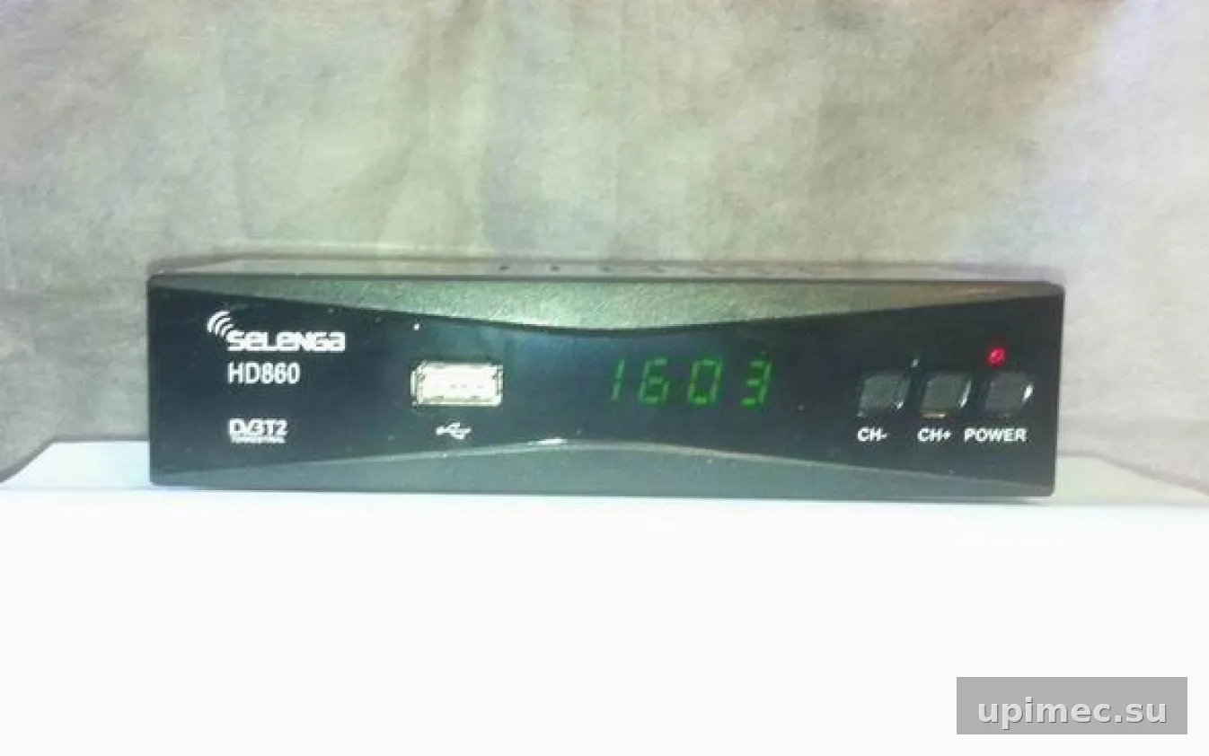 Прошивка для DVB-T2 ресивера Selenga HD 860