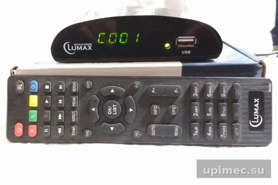Прошивка для DVB-T2 ресивера Lumax DVT2-41103HD