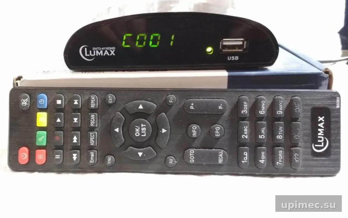 Прошивка для DVB-T2 ресивера Lumax DVT2-41103HD