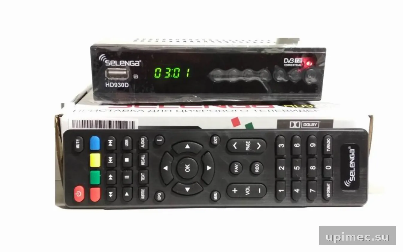 Прошивка для DVB-T2 ресивера Selenga HD930D