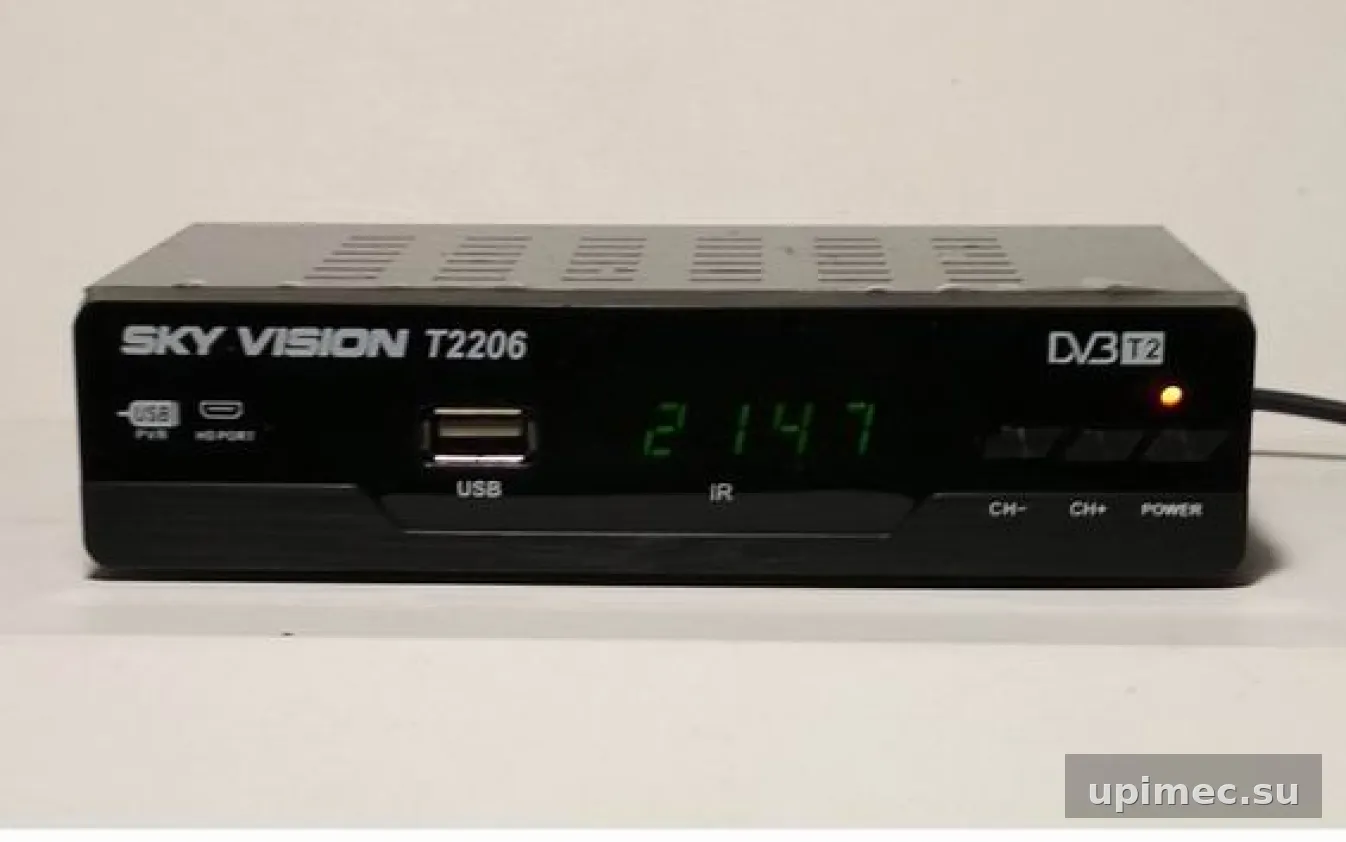 Прошивка для DVB-T2 ресивера Sky Vision T2206