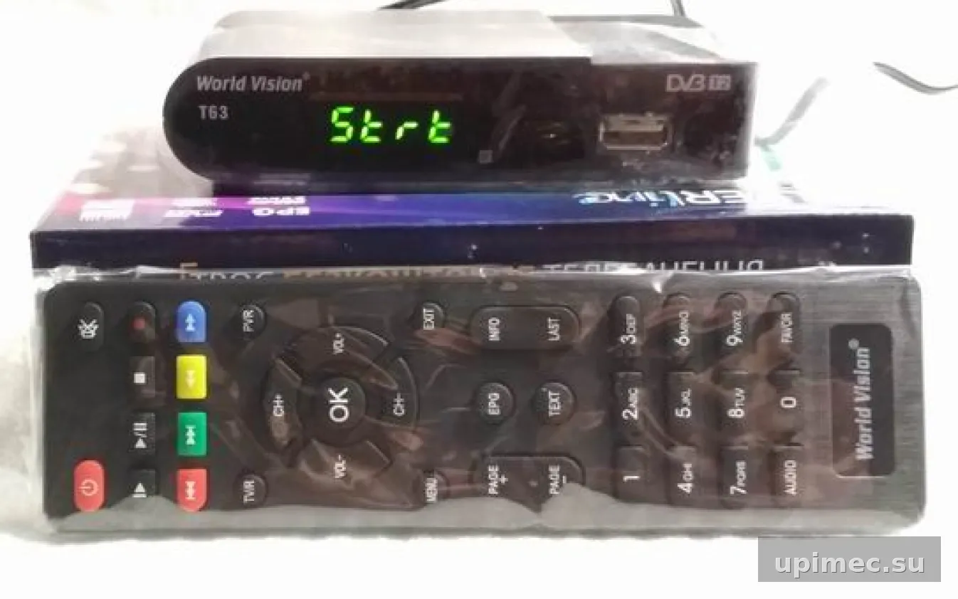 Прошивка для DVB-T2 ресивера World Vision T63