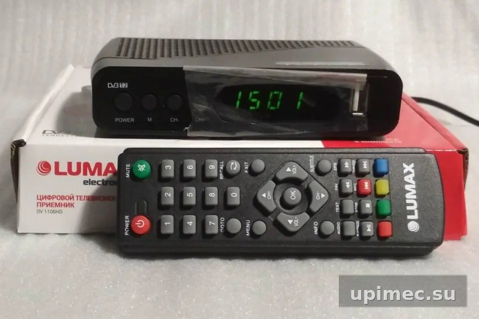 Прошивка для DVB-T2 ресивера Lumax DV1106HD