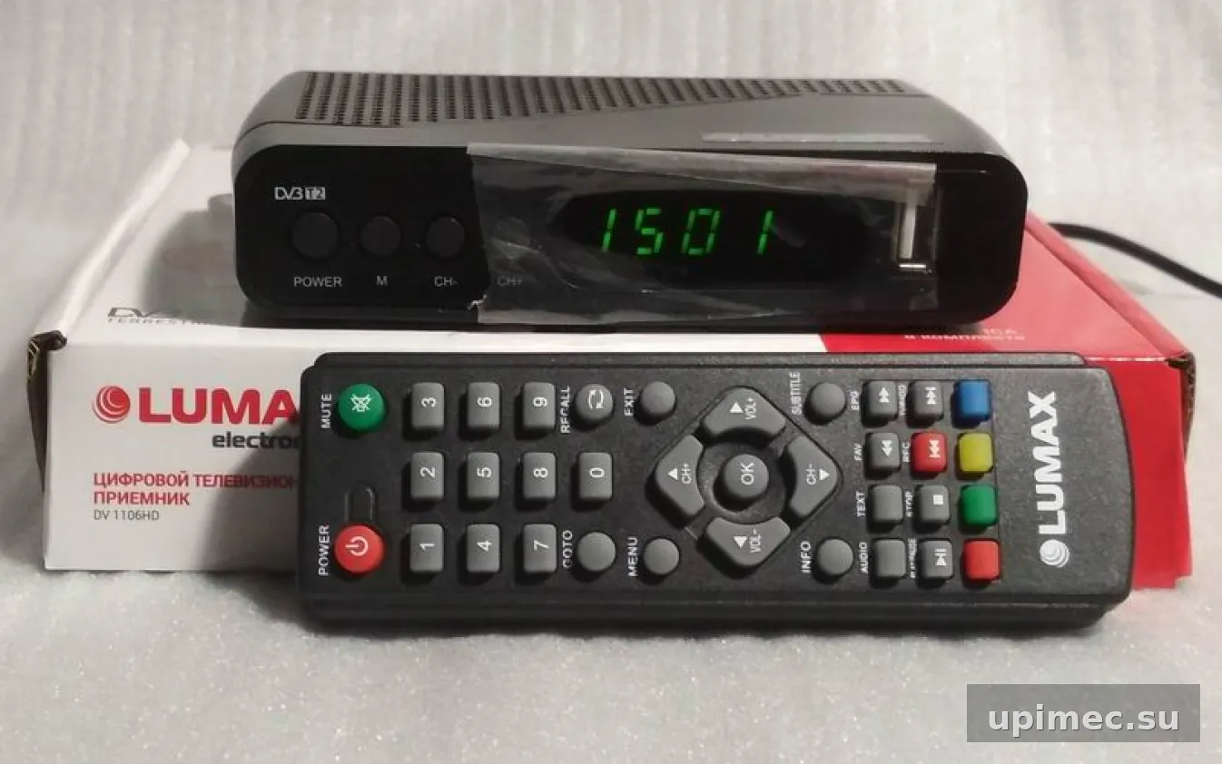 Прошивка для DVB-T2 ресивера Lumax DV1106HD