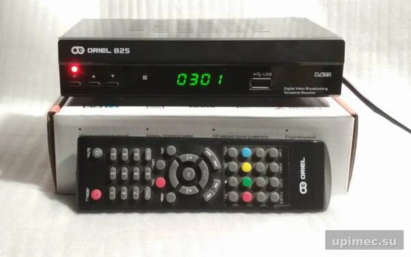 Прошивка для DVB-T2 ресивера Oriel 825