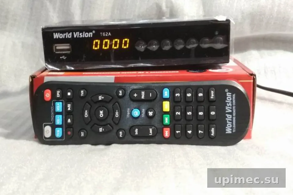 Прошивка для DVB-T2 ресивера World Vision T62A