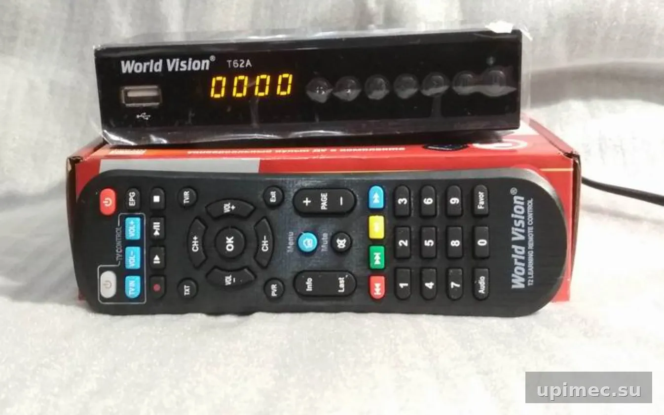Прошивка для DVB-T2 ресивера World Vision T62A