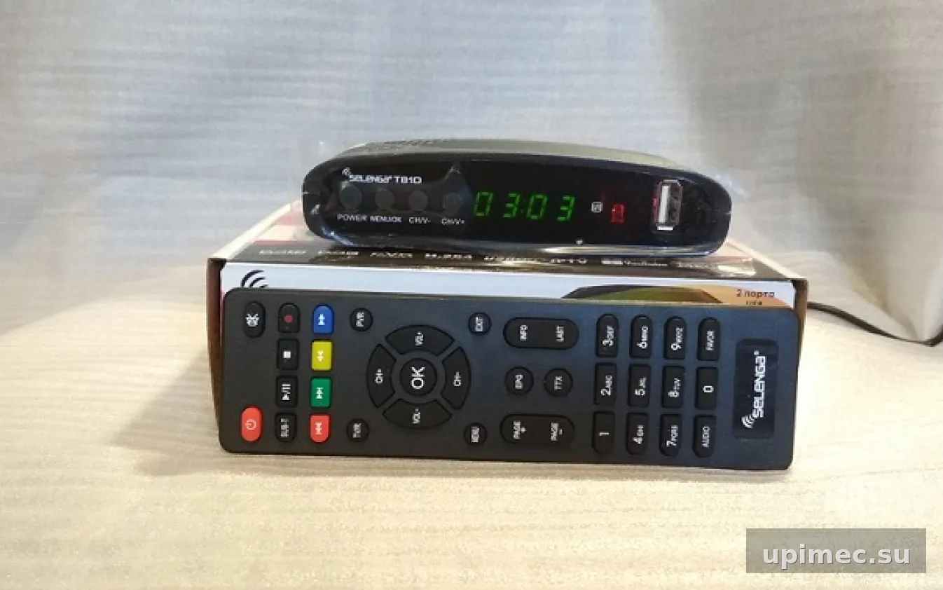 Прошивка для DVB-T2 ресивера Selenga T81D