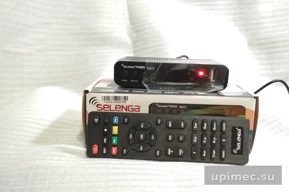Прошивка для DVB-T2 ресивера Selenga T42D