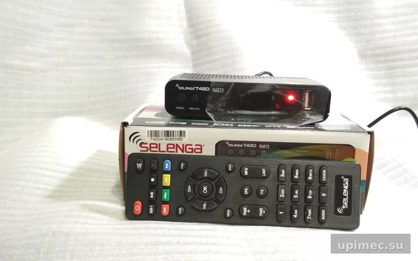 Прошивка для DVB-T2 ресивера Selenga T42D