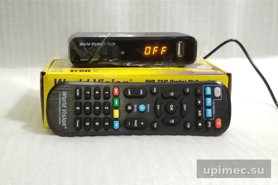 Прошивка для DVB-T2 ресивера World Vision T62N