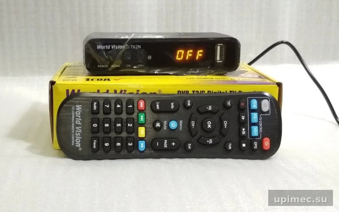 Прошивка для DVB-T2 ресивера World Vision T62N