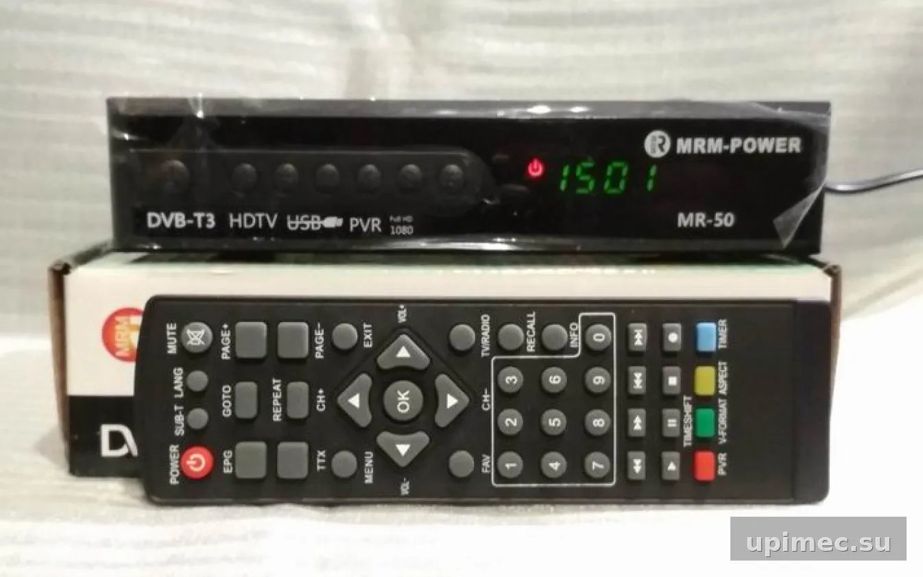 Прошивка для DVB-T2 ресивера MRM-Power MR-50