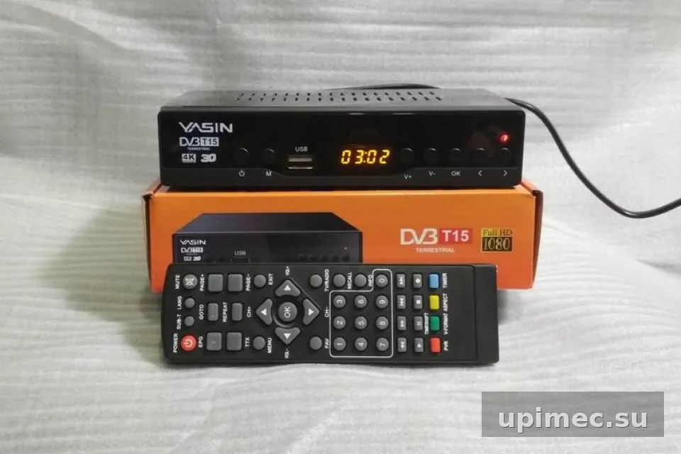 Прошивка для DVB-T2 ресивера Yasin DVB T15