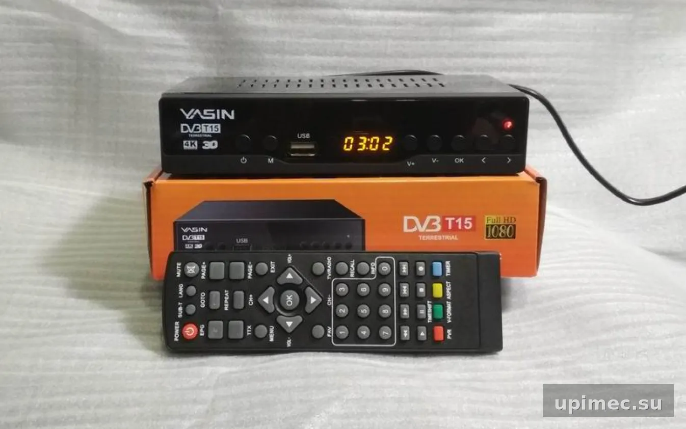 Прошивка для DVB-T2 ресивера Yasin DVB T15