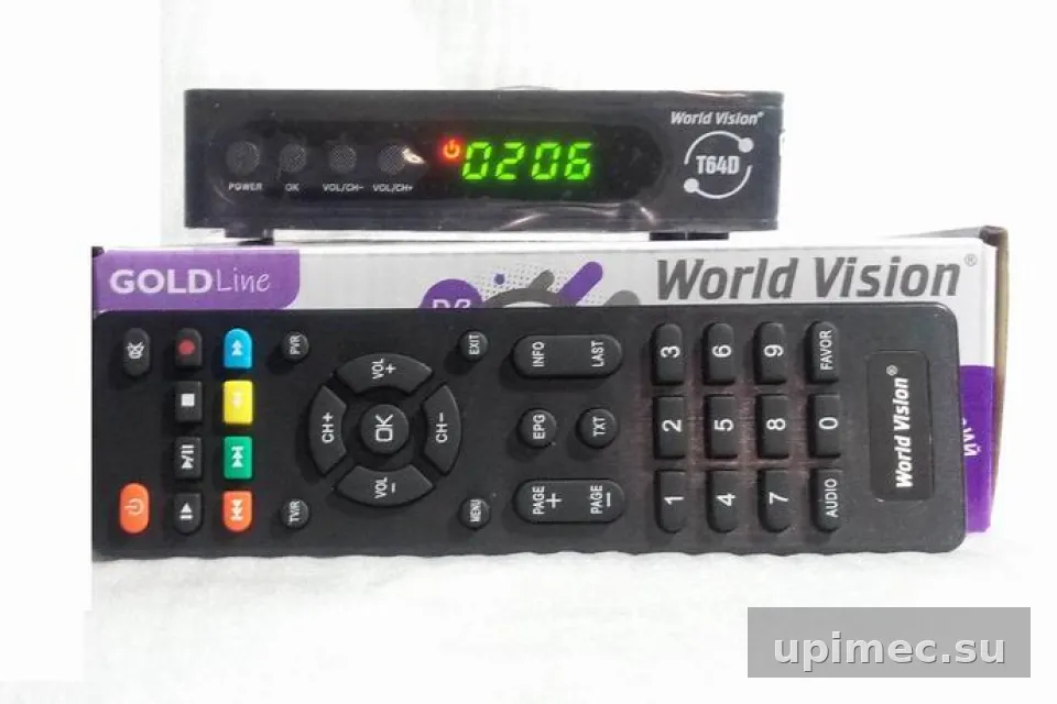 Прошивка для DVB-T2 ресивера World Vision T64D