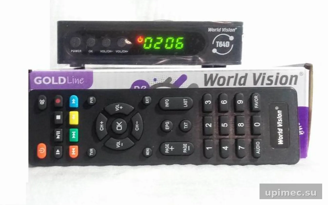 Прошивка для DVB-T2 ресивера World Vision T64D