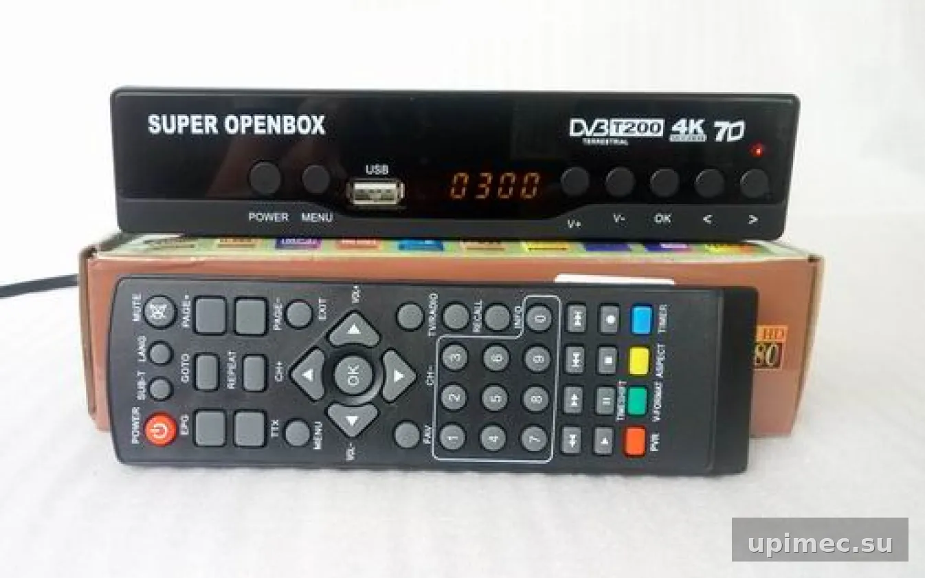 Прошивка для DVB-T2 ресивера Super openbox T200