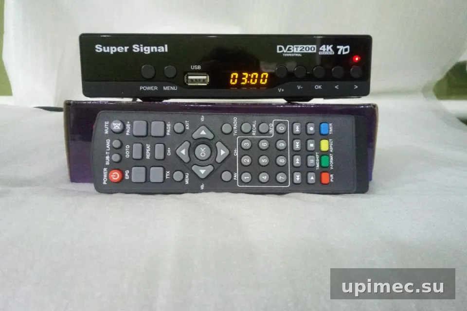 Прошивка для DVB-T2 ресивера Super Signal DVBT200
