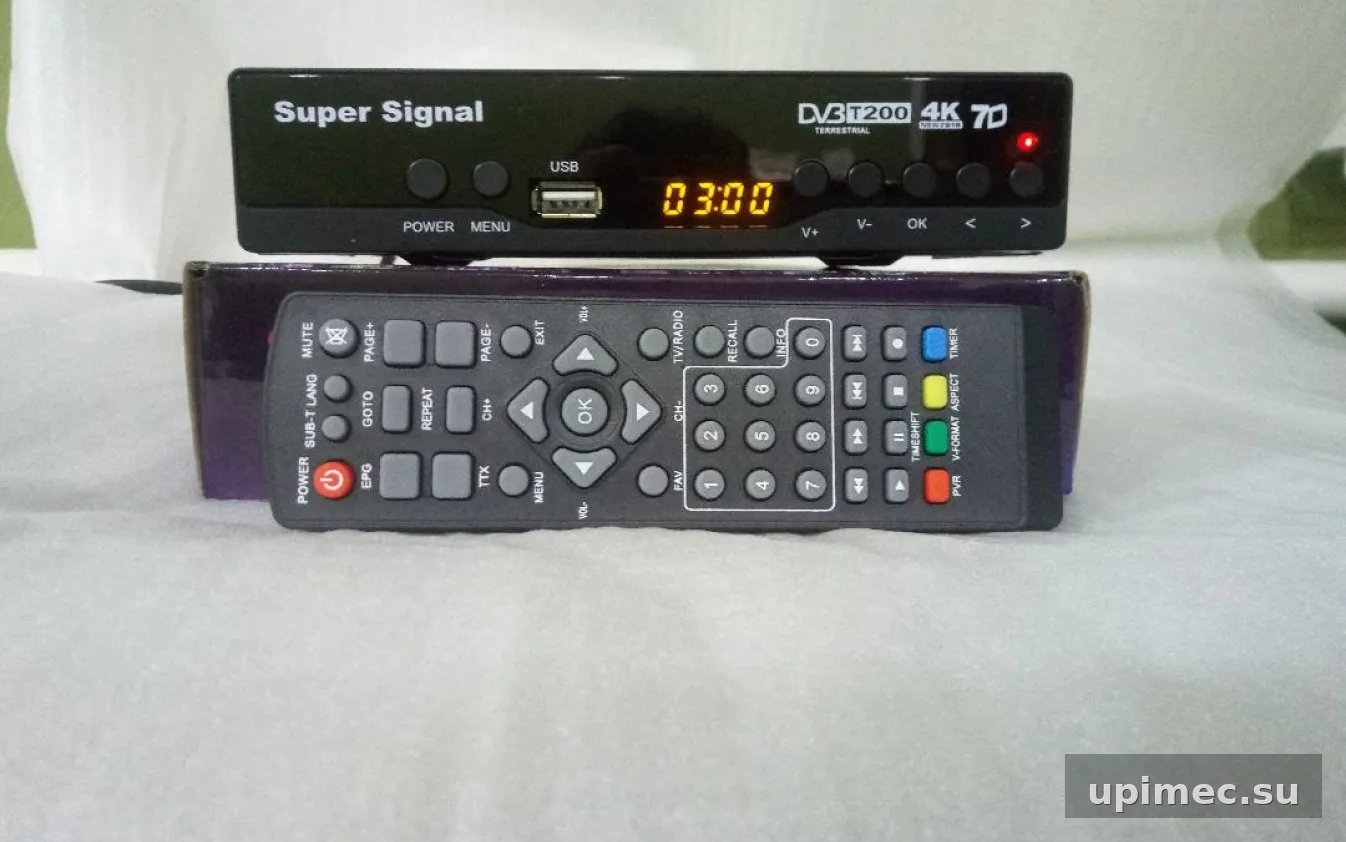 Прошивка для DVB-T2 ресивера Super Signal DVBT200