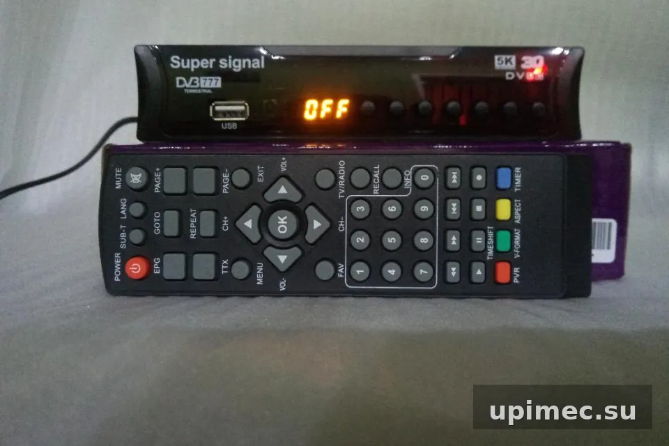 Прошивка для DVB-T2 ресивера Super Signal DVB777