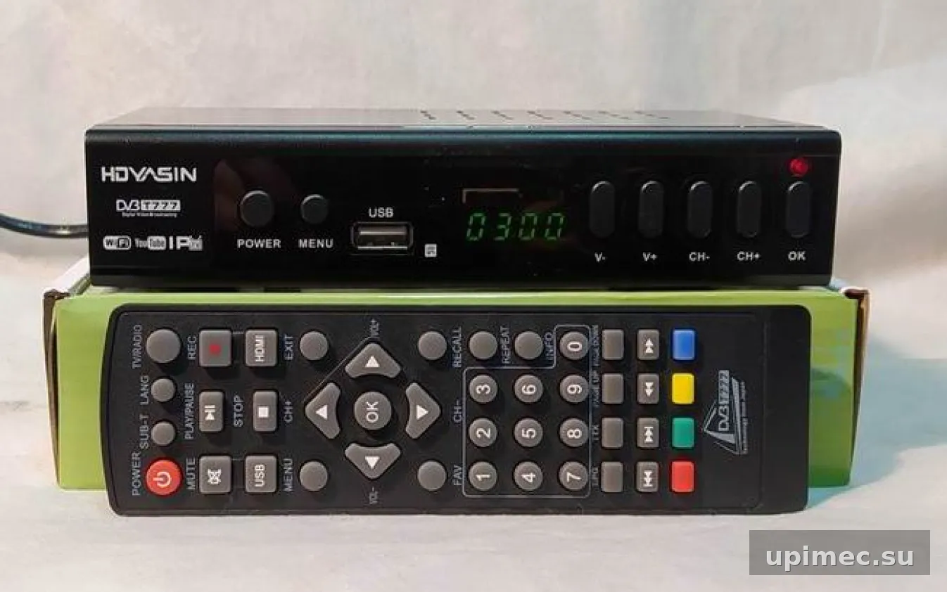 Прошивка для DVB-T2 ресивера Yasin DVB-T777