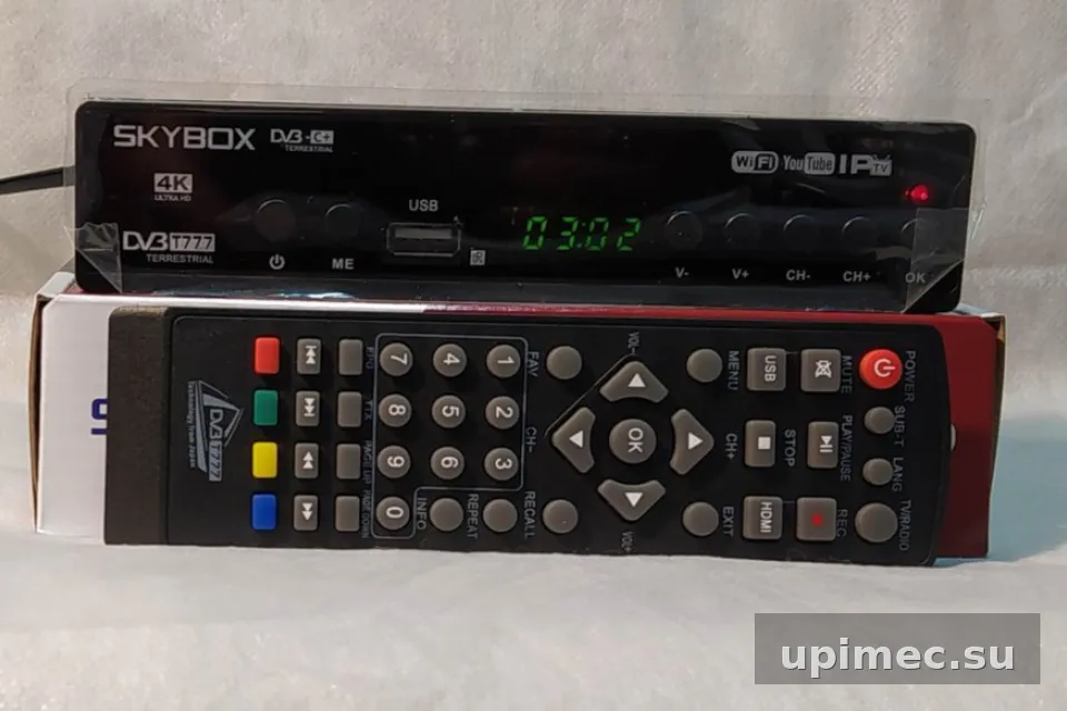 Прошивка для DVB-T2 ресивера Sky Box DVB-T777