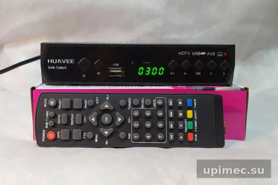 Прошивка для DVB-T2 ресивера Huavee DVB T200