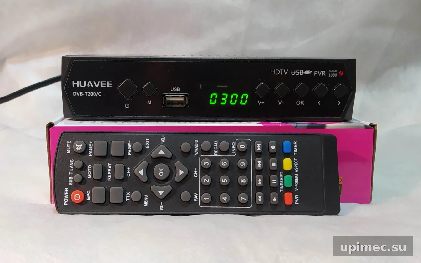 Прошивка для DVB-T2 ресивера Huavee DVB T200