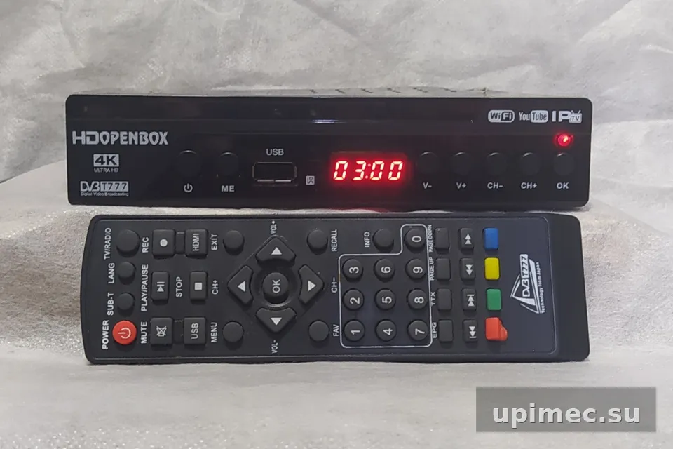 Дамп прошивки для DVB-T2 ресивера HD Openbox DVBT777