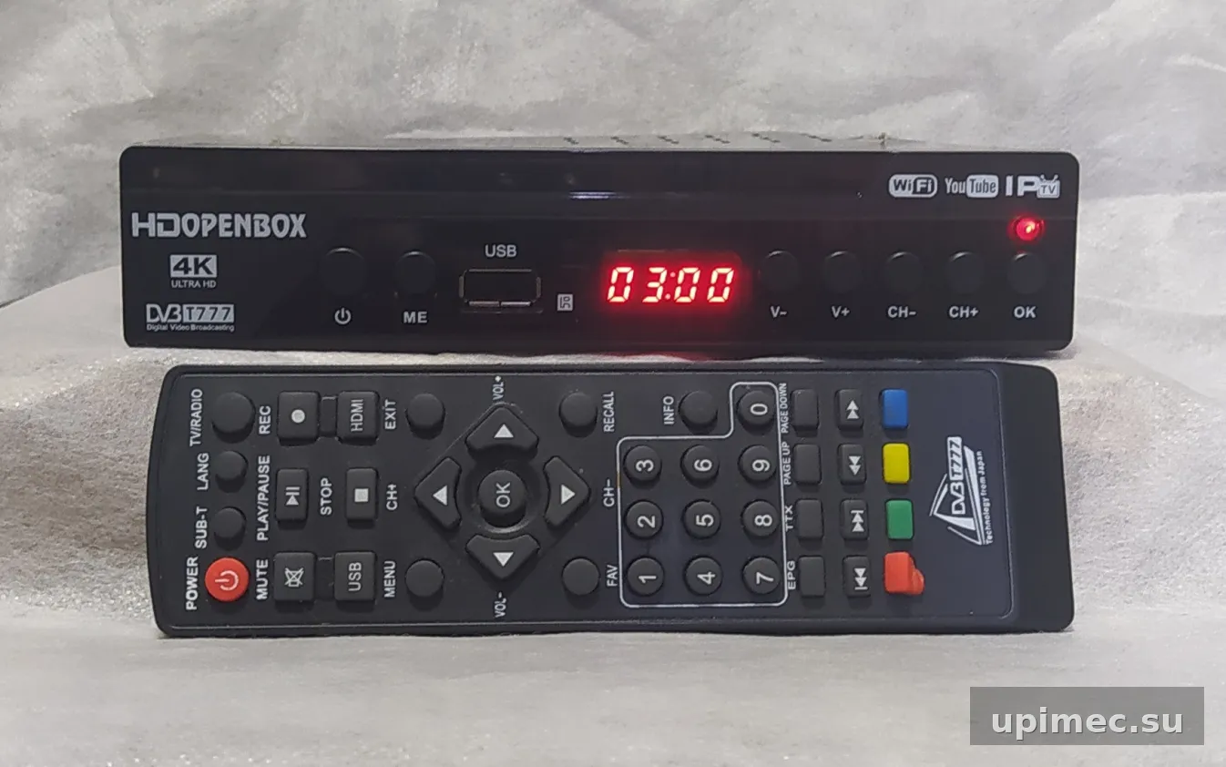 Дамп прошивки для DVB-T2 ресивера HD Openbox DVBT777