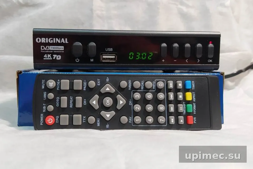 Дамп прошивки для DVB-T2 ресивера Original DVBT9000