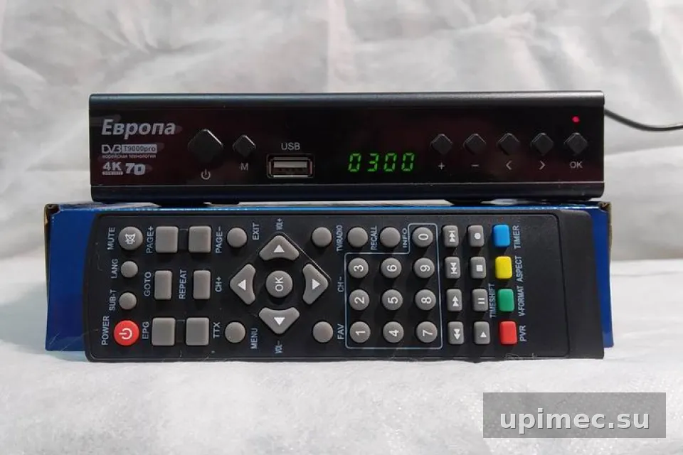 Дамп прошивки для DVB-T2 ресивера Европа DVBT9000