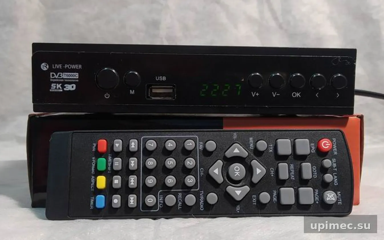 Прошивка для DVB-T2 ресивера Live-power DVBT6000C mod LV8800