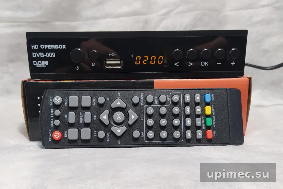 Прошивка для DVB-T2 ресивера HD Openbox DVB-009