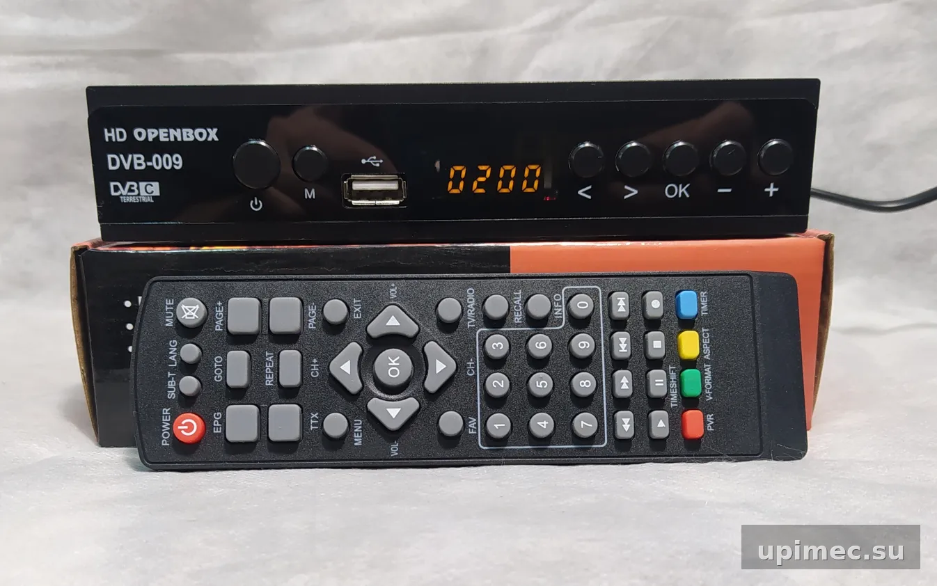 Прошивка для DVB-T2 ресивера HD Openbox DVB-009