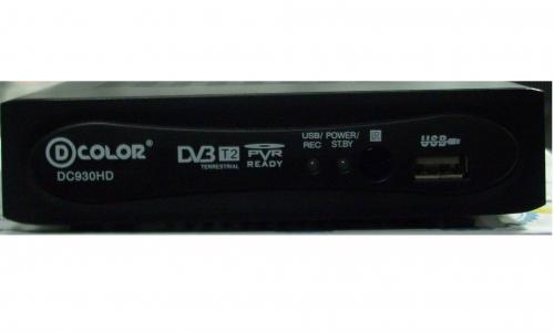 Прошивка для DVB-T2 ресивера D'Color DC930HD
