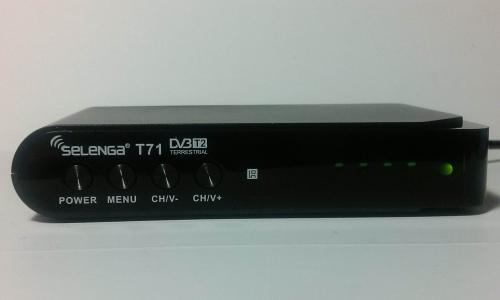 Прошивка для DVB-T2 ресивера Selenga T71