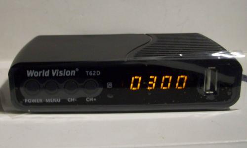 World vision прошивка. Приставка World Vision t62d. Ресивер World Vision t62d. Приставка World Vision t62d блок питания. Ресивер World Vision t624d2.