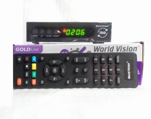 Прошивка для DVB-T2 ресивера World Vision T64D
