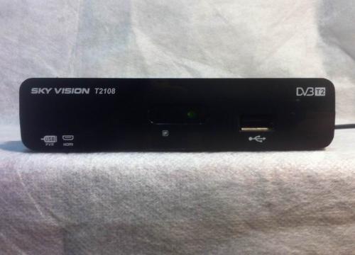 Прошивка для DVB-T2 ресивера Sky Vision T2108